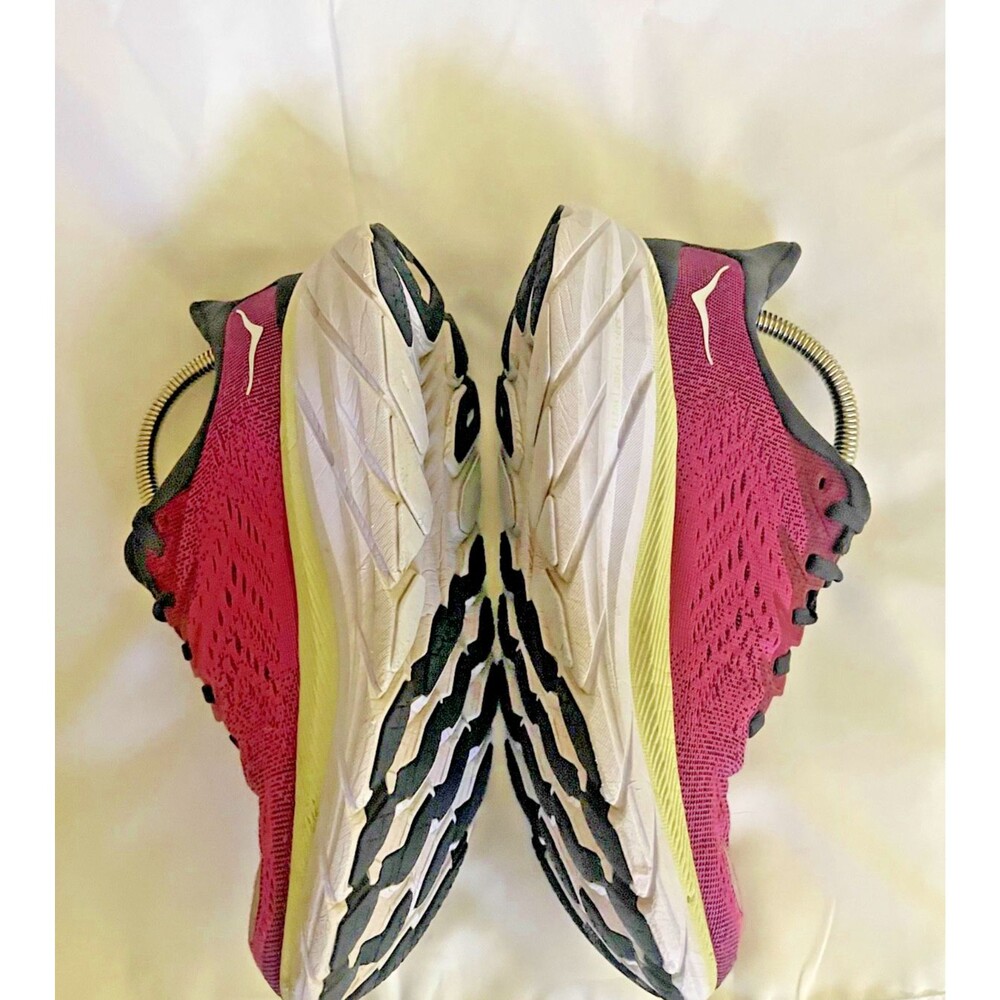 HOKA One One Women's Clifton 8 Running Shoes Sz 6.5 Rose Pink - Picture 9 of 16
